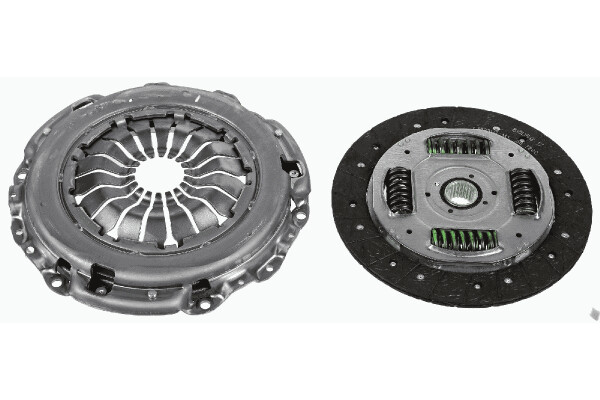 Ilustracja 3000 951 778 SACHS SPRZĘGŁO (KPL) FORD